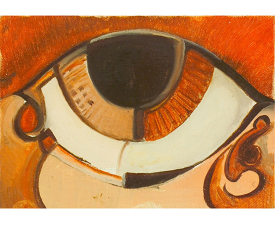 saeed marefat painting-the eye