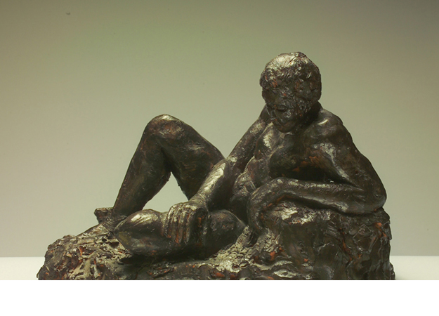 saeed marefat-reclining nude sculpture