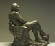 saeed marefat-sitting man-sculpture