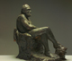 saeed marefat-sitting man-sculpture