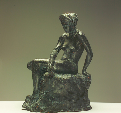 saeed marefat-sitting nude