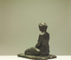 sitting woman sculpture-saeed marefat