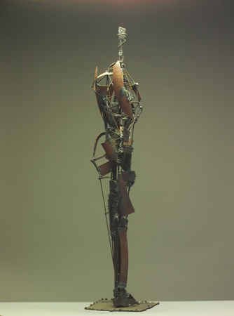 standing  man sculpture-saeed marefat