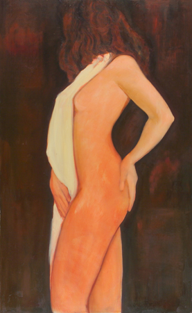 saeed marefat-figure painting-standing nude 4