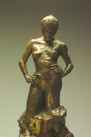 standing nude sculpture-saeed marefat