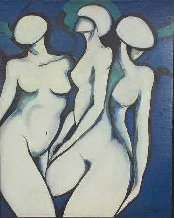saeed marefat early works of painting